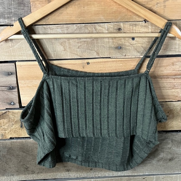 🎀SHEIN MATERNITY Olive Green Ribbed Knit set - Picture 8 of 9